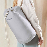 Personalised Organic Cotton Duffle Bag
