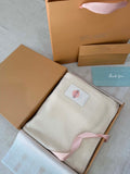 Personalised Ivory Pure Cashmere Wrap