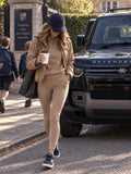 Navy Pure Cashmere Baseball Cap