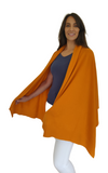 Personalised Orange Pure Cashmere Wrap