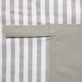 Personalised Grey Striped Apron