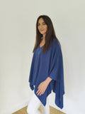 Personalised Pure Cashmere V Neck Poncho