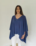 Personalised Pure Cashmere V Neck Poncho
