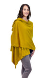 Personalised Mustard Pure Cashmere Wrap