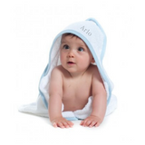 Personalised Baby Cotton Hooded Towel