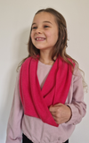Personalised Pink Pure Cashmere Kids Snood