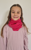 Personalised Pink Pure Cashmere Kids Snood