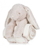 Personalised Bunny Plush Toy with Blanket