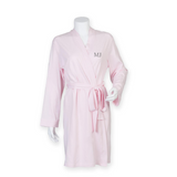 Personalised Pink Cotton Robe