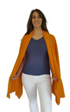 Personalised Orange Pure Cashmere Wrap