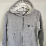 Personalised Baby Hooded All in One