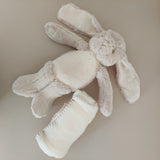 Personalised Bunny Plush Toy with Blanket