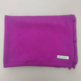 Personalised Bromo Purple Pure Cashmere Button Poncho