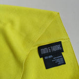 Personalised Yellow Pure Cashmere Kids Snood