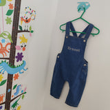 Personalised Baby Denim Dungarees