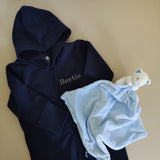 Personalised Baby Hooded All in One