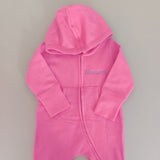 Personalised Baby Hooded All in One