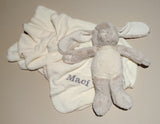 Personalised Bunny Plush Toy with Blanket