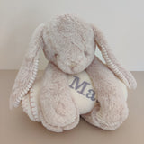 Personalised Bunny Plush Toy with Blanket