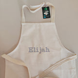 Personalised Children Fairtrade Cotton Apron