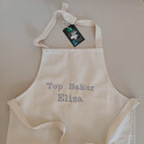 Personalised Children Fairtrade Cotton Apron