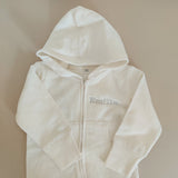 Personalised Baby Hooded All in One