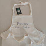 Personalised Children Fairtrade Cotton Apron