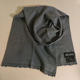 Personalised Dark Grey Pure Cashmere Unisex Scarf