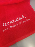 Personalised Premium Golf Towel