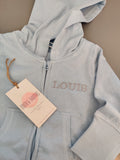 Personalised Baby Hooded All in One