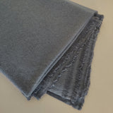 Personalised Dark Grey Pure Cashmere Throw