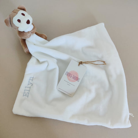 Personalised Monkey Comforter