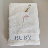 Personalised Premium Cotton Bath Towel