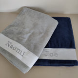Personalised Premium Cotton Beach Towel