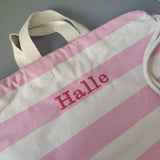 Personalised Nautical Cotton Drawstring Bag