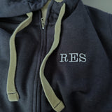 Personalised Adult Unisex Fleece Lined Zip Up Hoodie