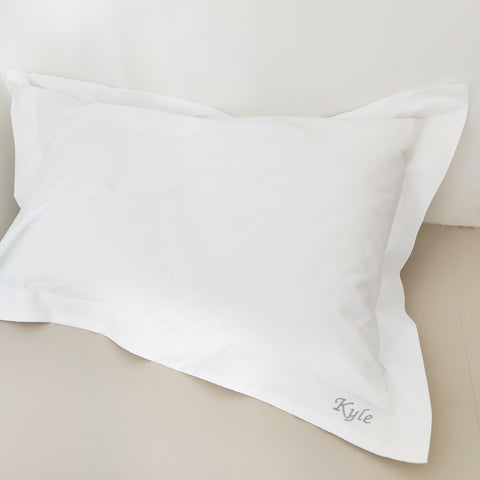 Pure Cotton Oxford Percale Pillowcase