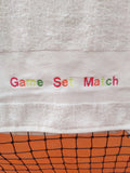 Personalised Neon Game Set Match Towel