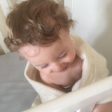 Personalised Ivory Pure Cashmere Baby Blanket