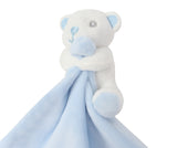 Personalised Bear Comforter with Rattle