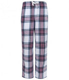 Children Cotton Checked Lounge Pants