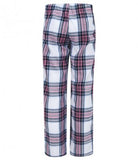 Children Cotton Checked Lounge Pants