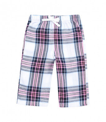 Baby Toddler Cotton Flannel Tartan Lounge Pants