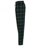 Women Cotton Flannel Tartan Lounge Pants