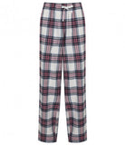 Women Cotton Flannel Tartan Lounge Pants