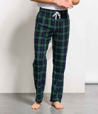 Men Tartan Cotton Flannel Lounge Pants