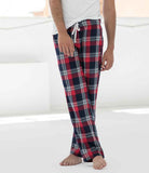 Men Tartan Cotton Flannel Lounge Pants