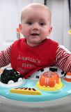 Personalised Red Cotton Bib