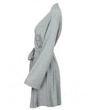 Personalised Grey Cotton Robe