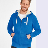 Personalised Adult Unisex Fleece Lined Zip Up Hoodie